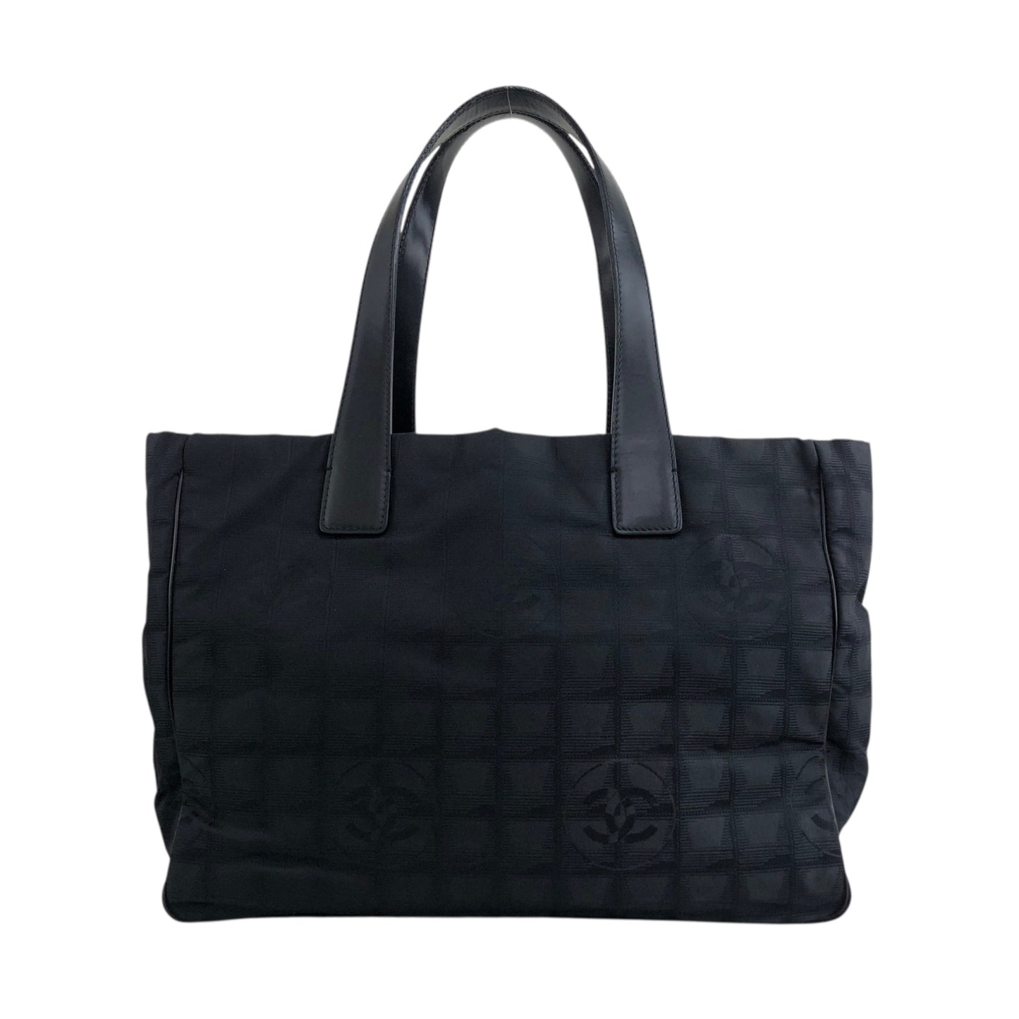 CHANEL New Travel Line Totebag Black Vintage 37n7zy