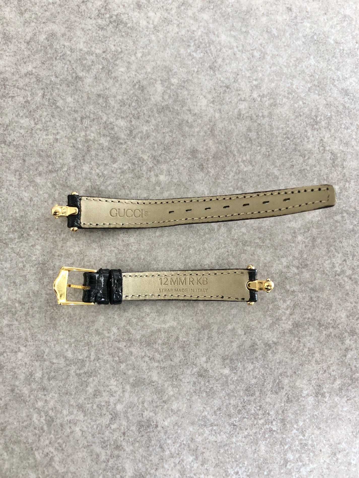 GUCCI Quartz Watch Gold 1800L Vintage wu52cy