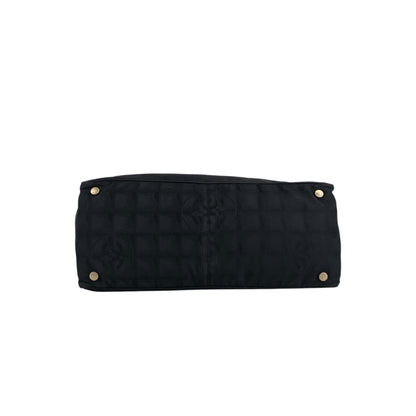 CHANEL New Travel Line Totebag Black Vintage vgc5rp