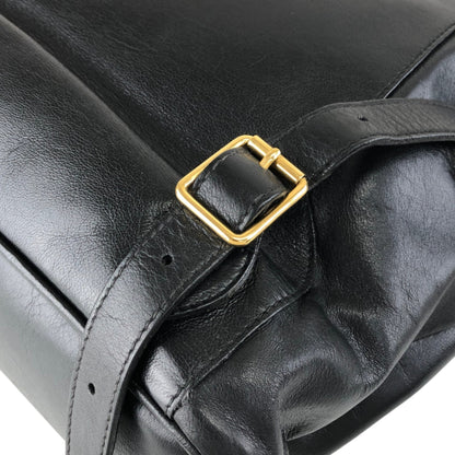 GUCCI Bamboo Backpack Black Vintage 4u5xy4