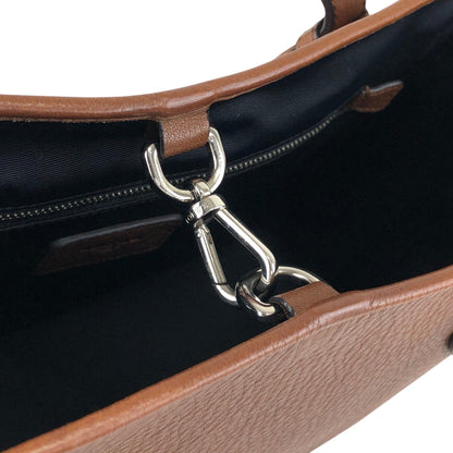 LOEWE Logo Embossed Totebag Brown Vintage 8s4u5v