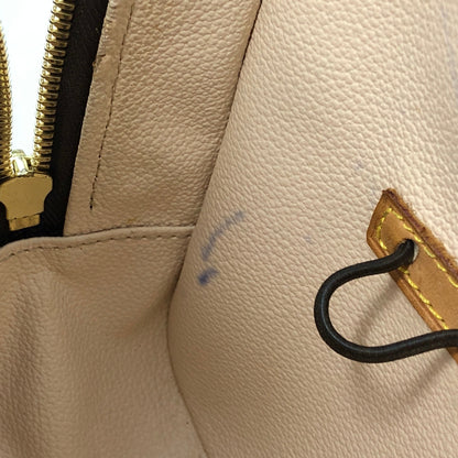 LOUIS VUITTON Monogram Two-way Handbag Shoulder bag Brown Vintage uvzzvg