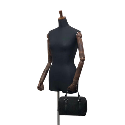 CELINE Small Boston bag Handbag Black Vintage w8thgk