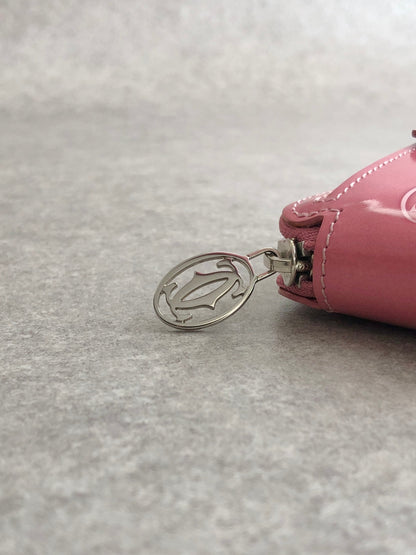 Cartier Folded Wallet Pink Vintage akkt2f