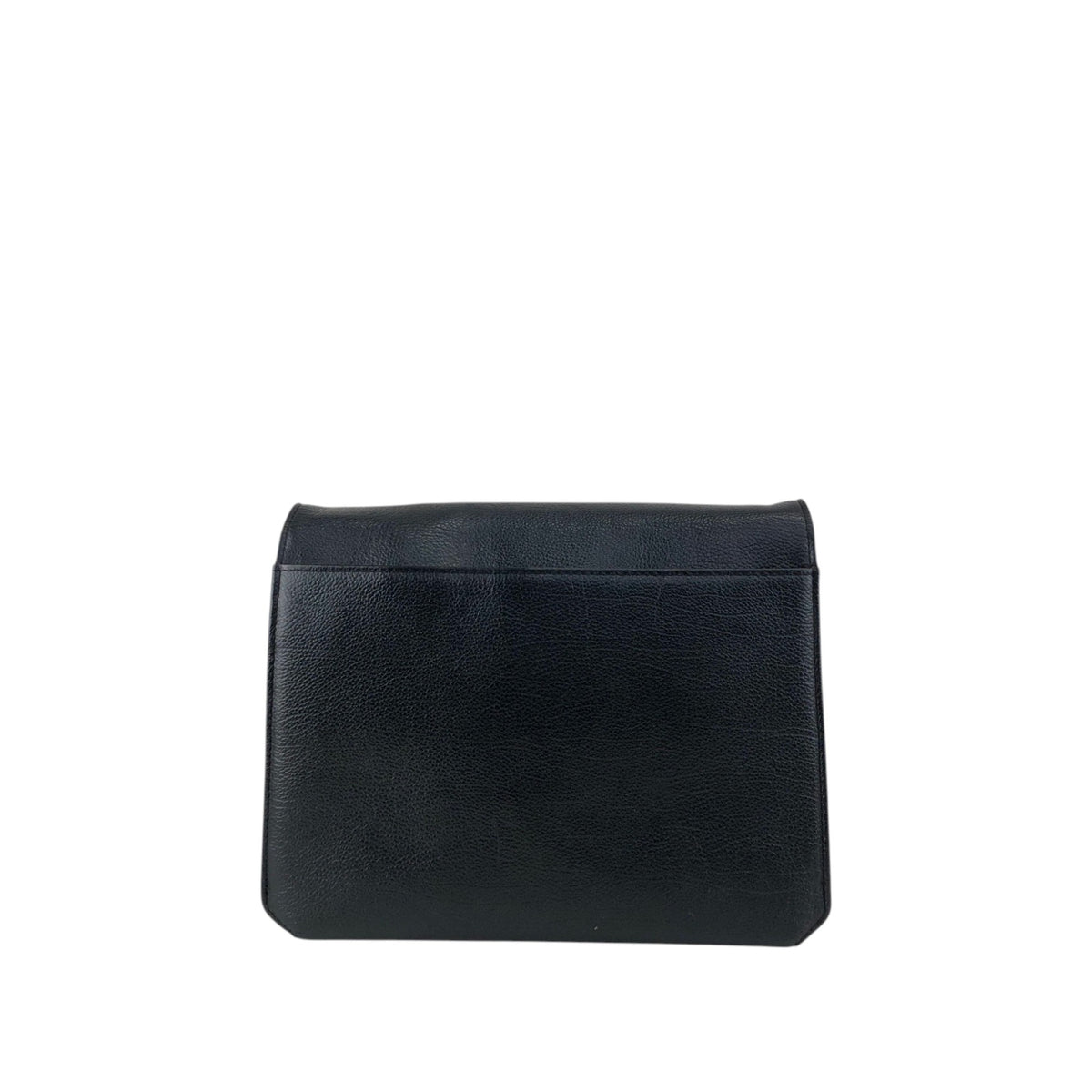 Yves Saint Laurent YSL Logo Shoulder bag Black Vintage p5pe7i