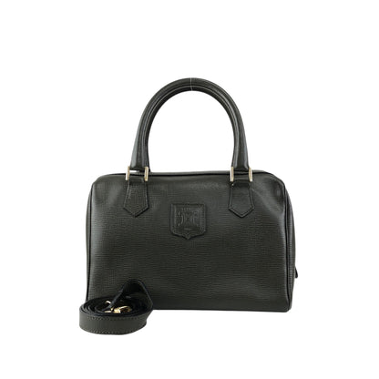 CELINE Blason Two-way Small Boston bag Shoulder bag Green Vintage du4fhp