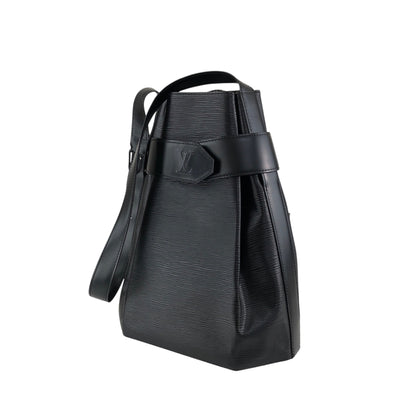 LOUIS VUITTON Epi Shoulder bag Black Vintage st4rdc