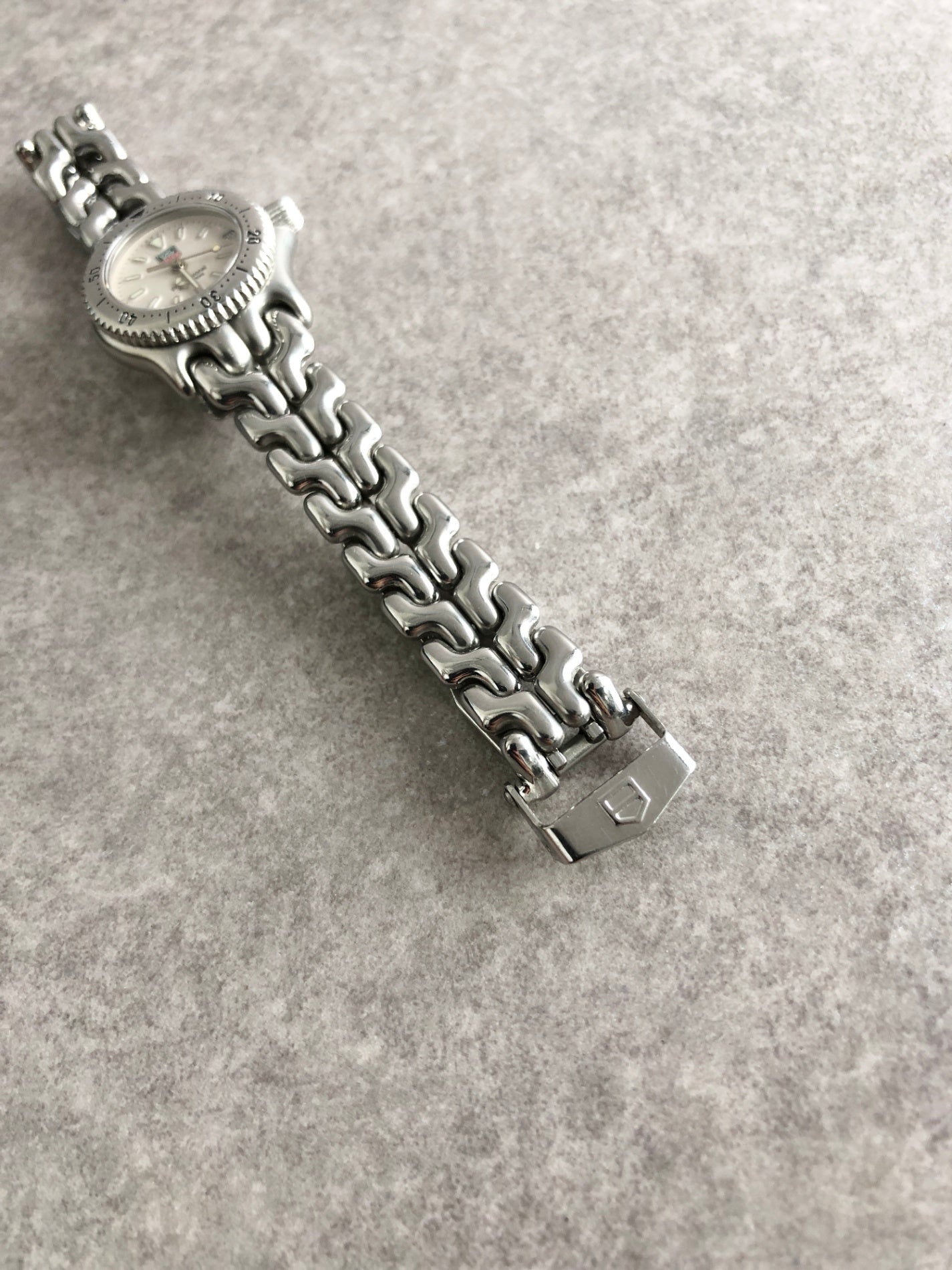 TAG HEUER Watch Silver S99.008 Vintage brgby6