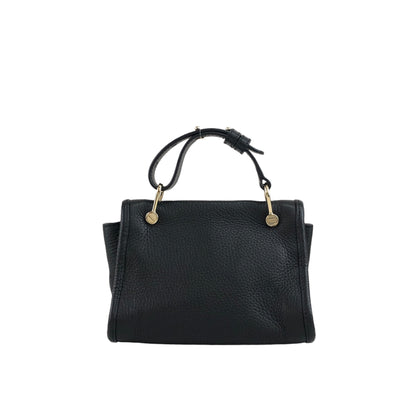 BALLY 雙向小號手提包單肩包黑色復古 zgiefw