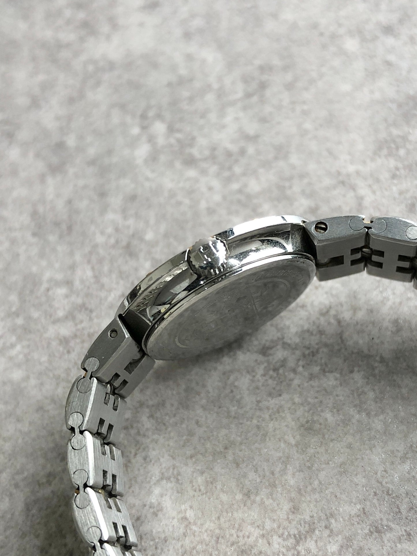 HERMES Quartz Watch Silver Vintage yrrfh4