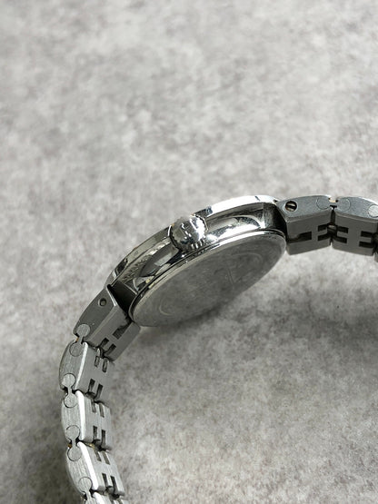 HERMES Quartz Watch Silver Vintage yrrfh4