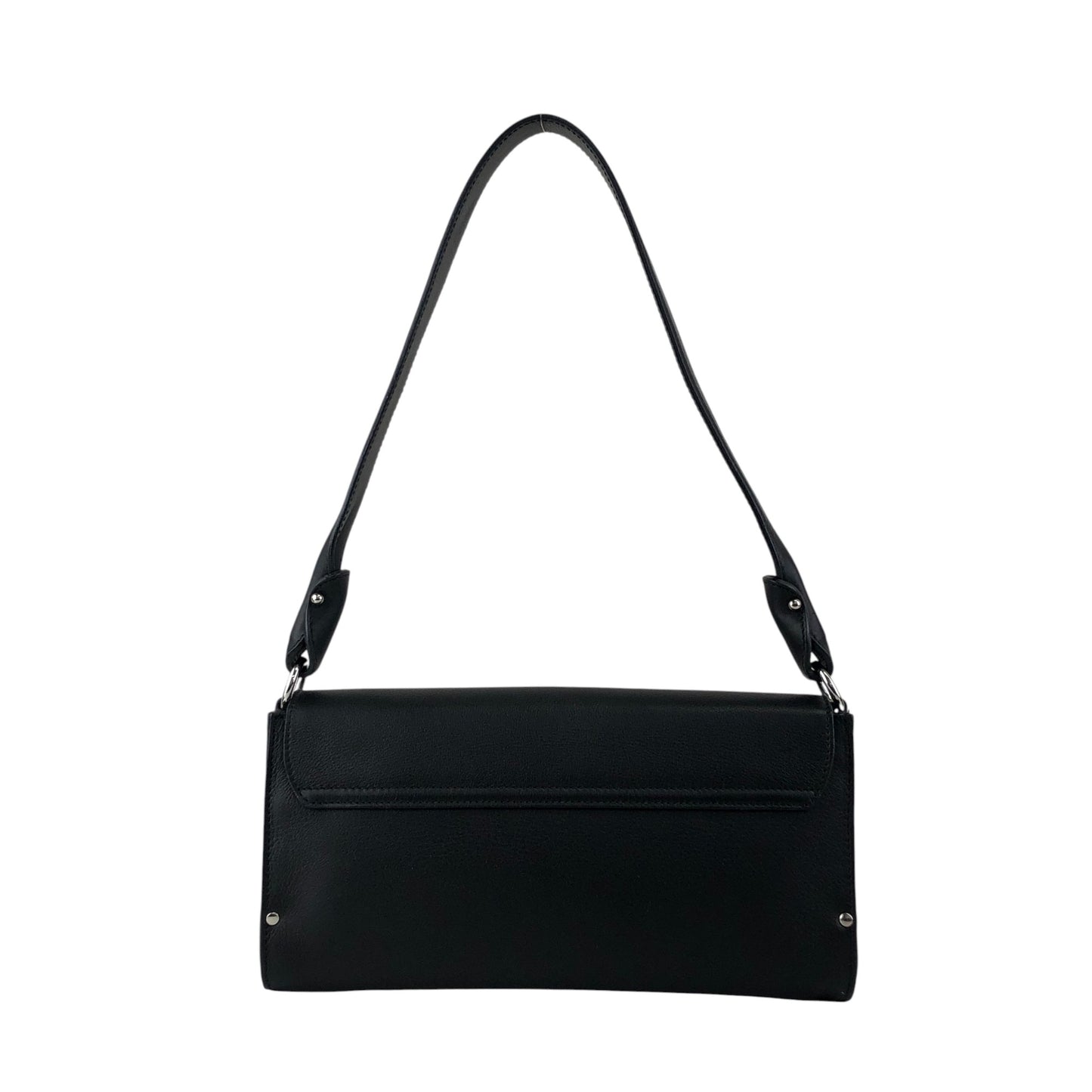 Salvatore Ferragamo Gancini Shoulder bag Black Vintage k7ui2k