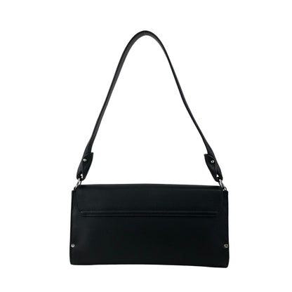 Salvatore Ferragamo Gancini Shoulder bag Black Vintage k7ui2k