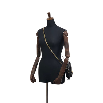 GIVENCHY Chain Shoulder bag Black Vintage miazi8
