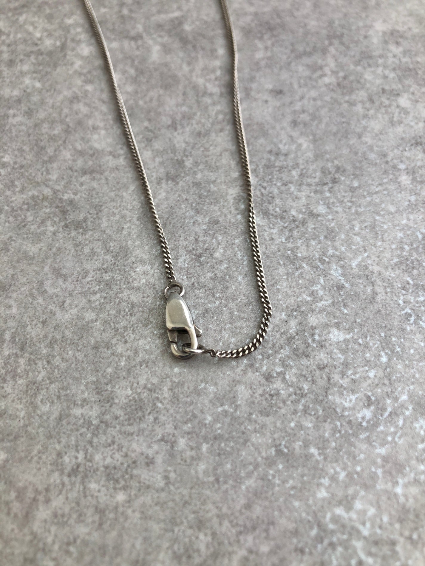 GUCCI Necklace Silver Vintage dw65t6