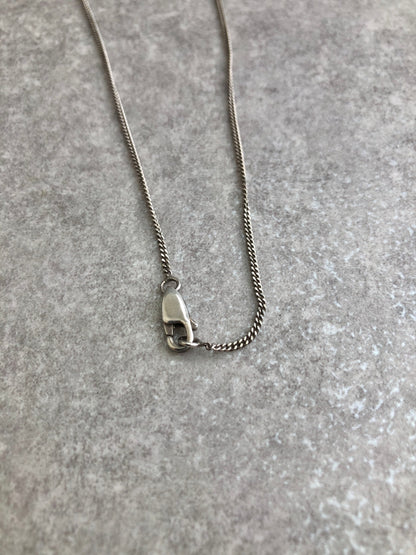 GUCCI Necklace Silver Vintage dw65t6