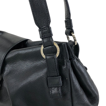 LOEWE Anagram Handbag Black Vintage sf28ij