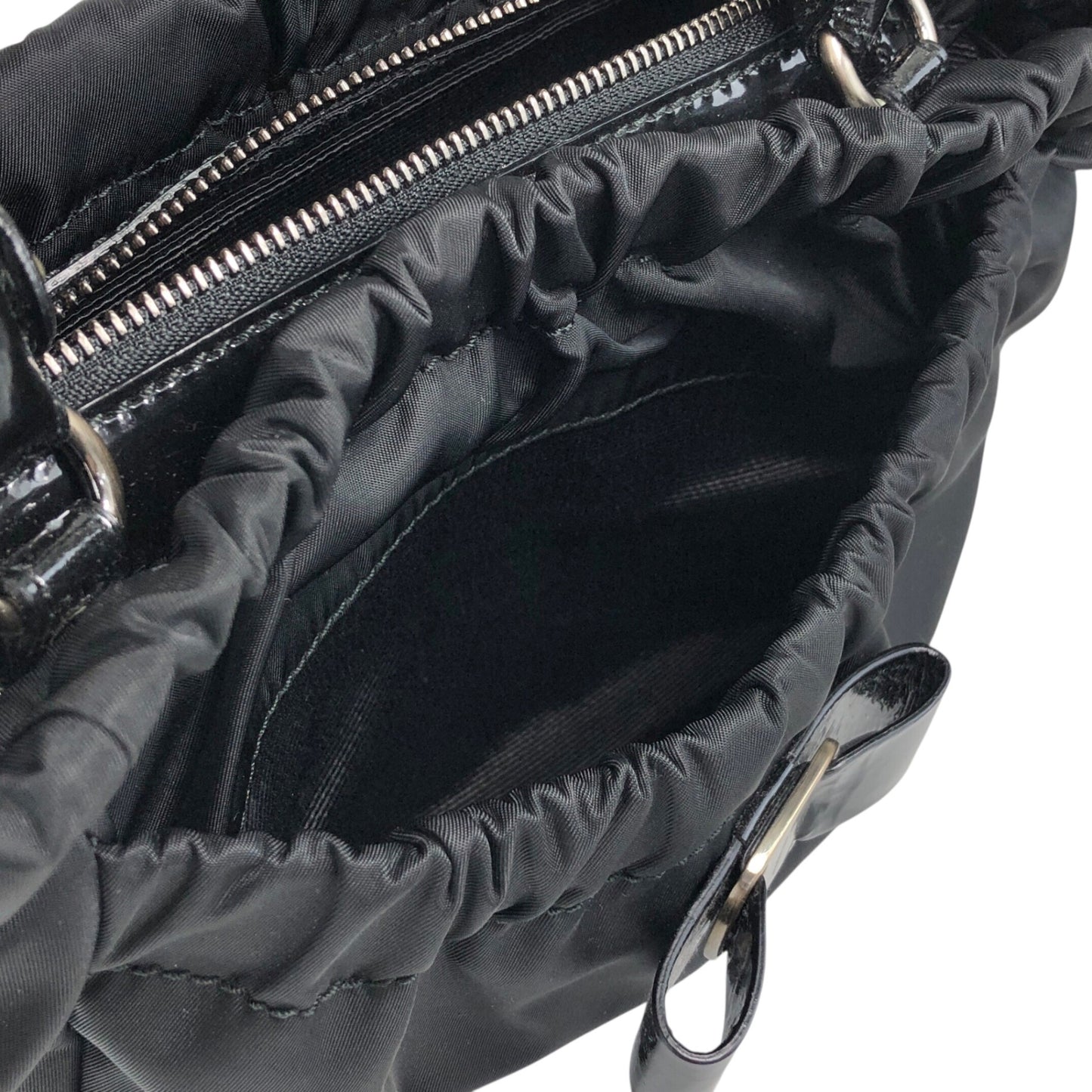 Salvatore Ferragamo Gancini Two-way Handbag Shoulder bag Black Vintage uazc8j