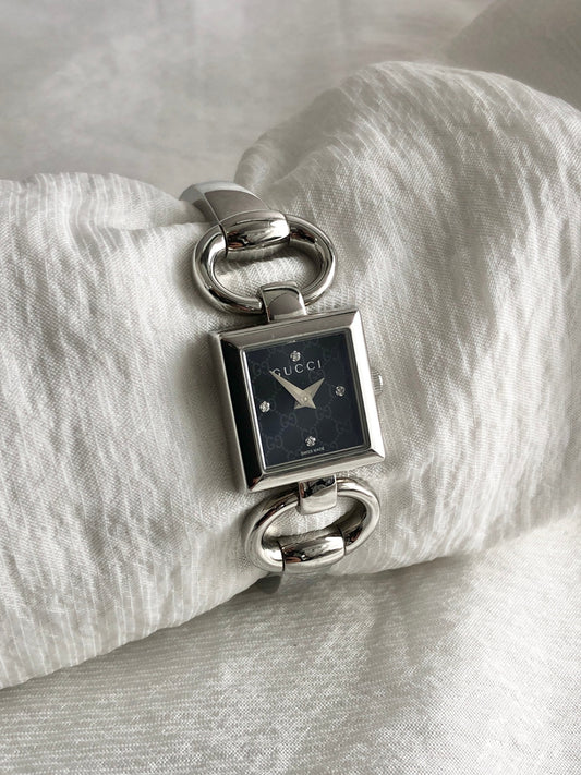 GUCCI Watch Silver Vintage 6rj66m