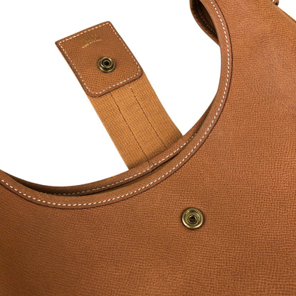 HERMES Shoulder bag Camel Vintage 7u7pah