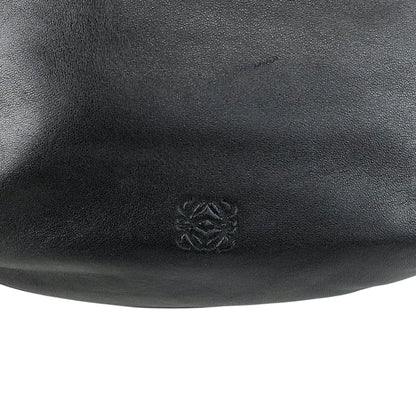 LOEWE Anagram Chain Shoulder bag Black Vintage nver62