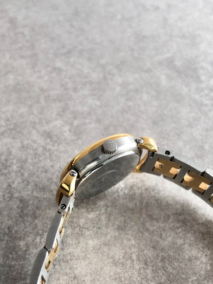 HERMES Quartz Watch Silver pullman Vintage krhgdd