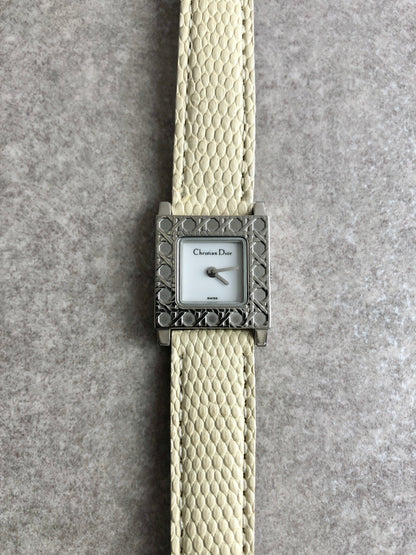 Christian Dior Watch Beige Vintage ekdwbj