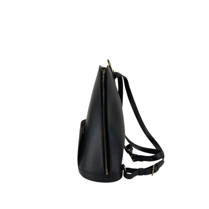 LOUIS VUITTON Epi Backpack Black M52292 Vintage e4pycu