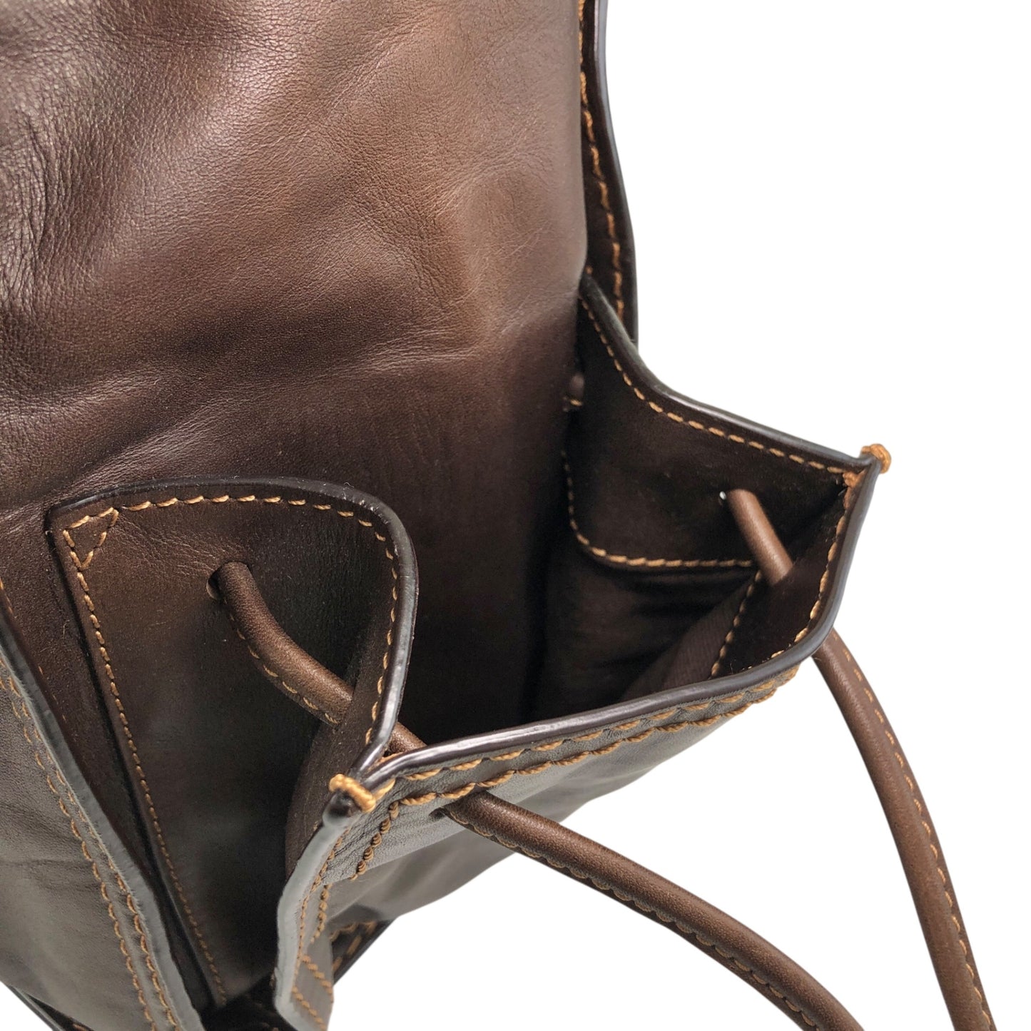 LOEWE Logo Chain Totebag Brown Vintage xy3fjn
