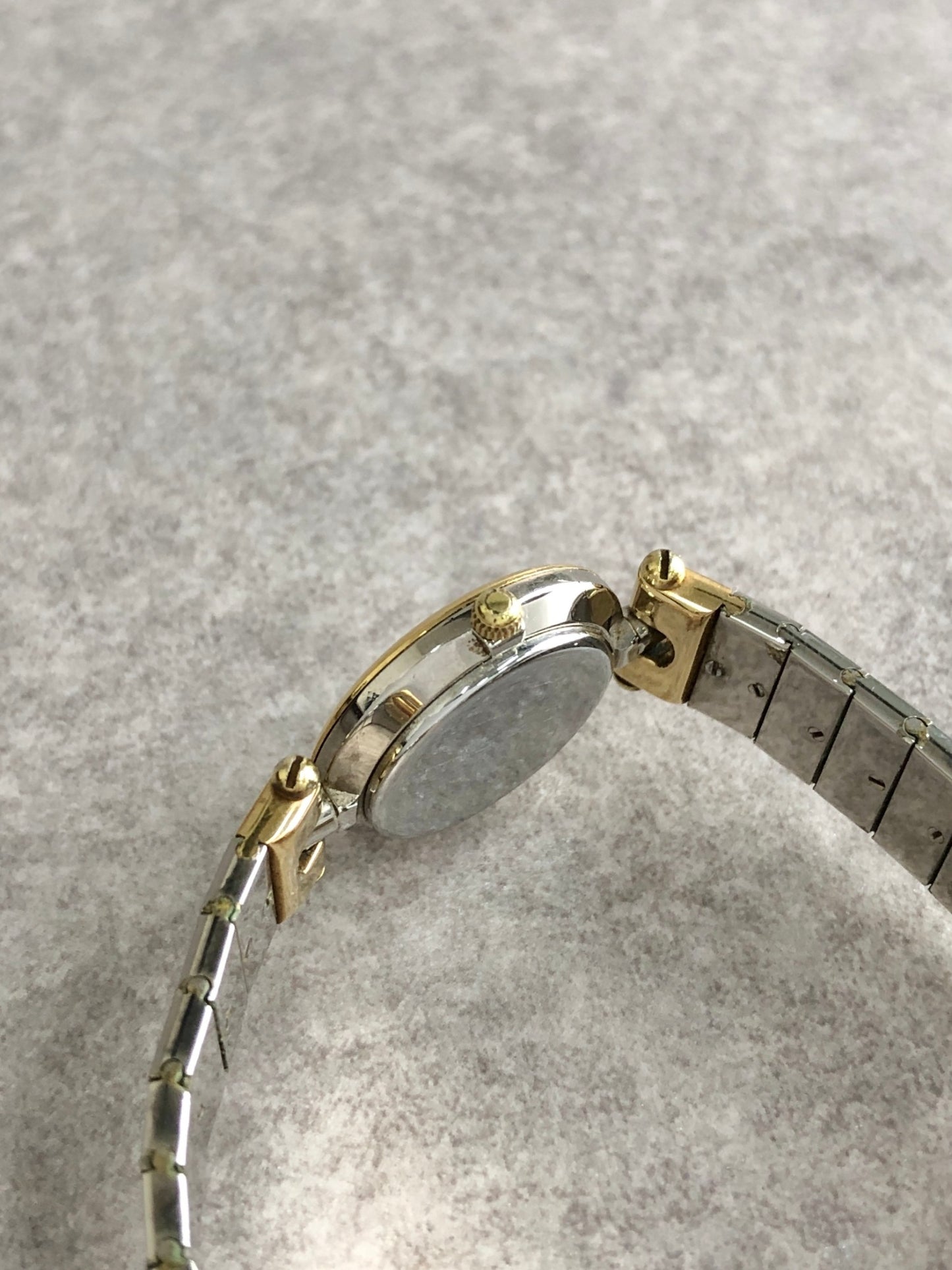 Christian Dior Logo Watch Silver 3025 Vintage f3fak4