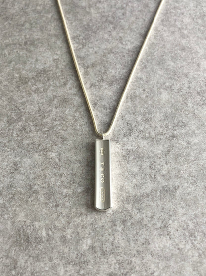 Tiffany & Co. SILVER925 Necklace Silver Vintage h2ygwh