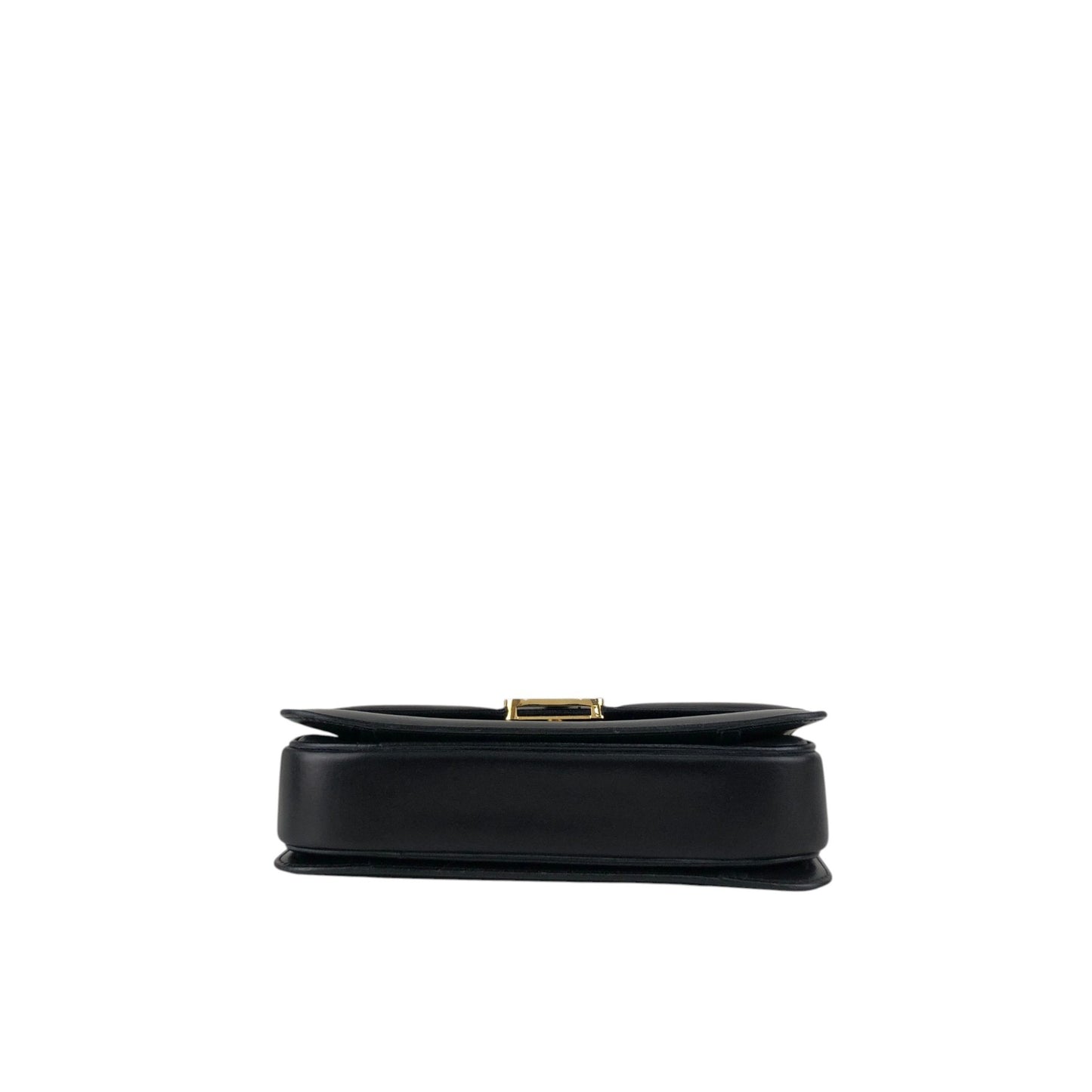 CELINE Blason Shoulder bag Black Vintage iw3njy