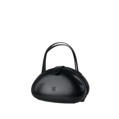 LOEWE Anagram Top Handle Handbag Black Vintage ihd733