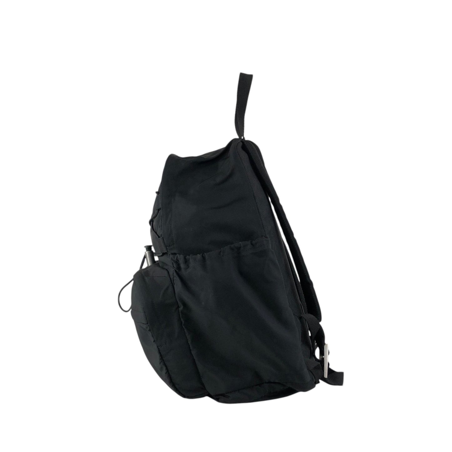 PRADA Tessuto Triangle Logo Backpack Black Vintage 8a5c5r