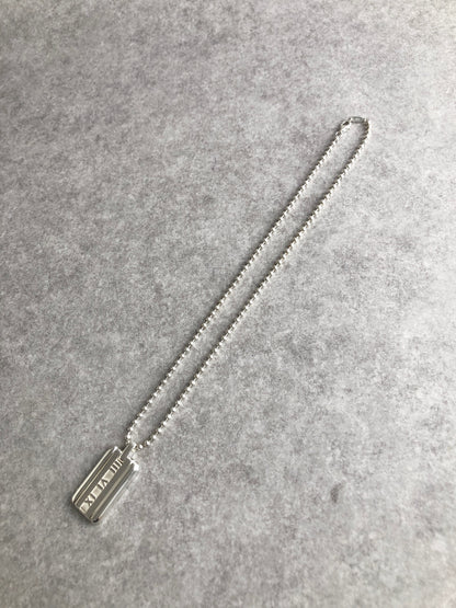 Tiffany & Co. SILVER925 Necklace Silver Vintage eejfjj
