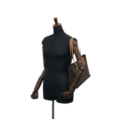 CELINE Macadam Handbag Totebag Brown Vintage 37xgc6