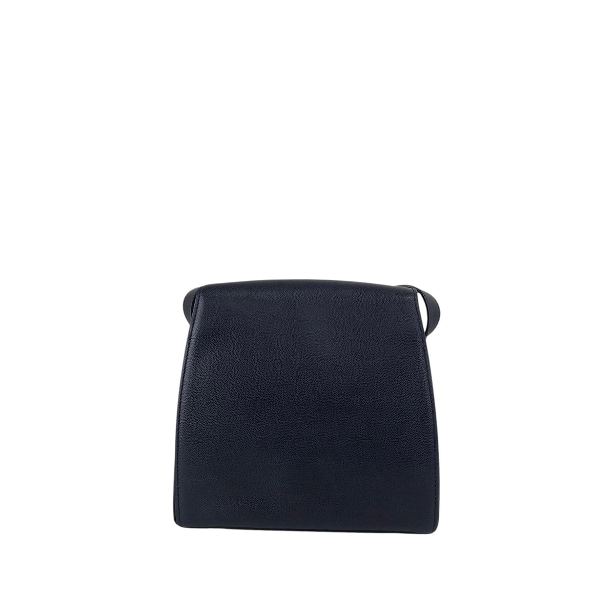 CELINE Gancini Shoulder bag Navy Vintage hf7v5f