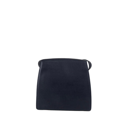 CELINE Gancini Shoulder bag Navy Vintage hf7v5f
