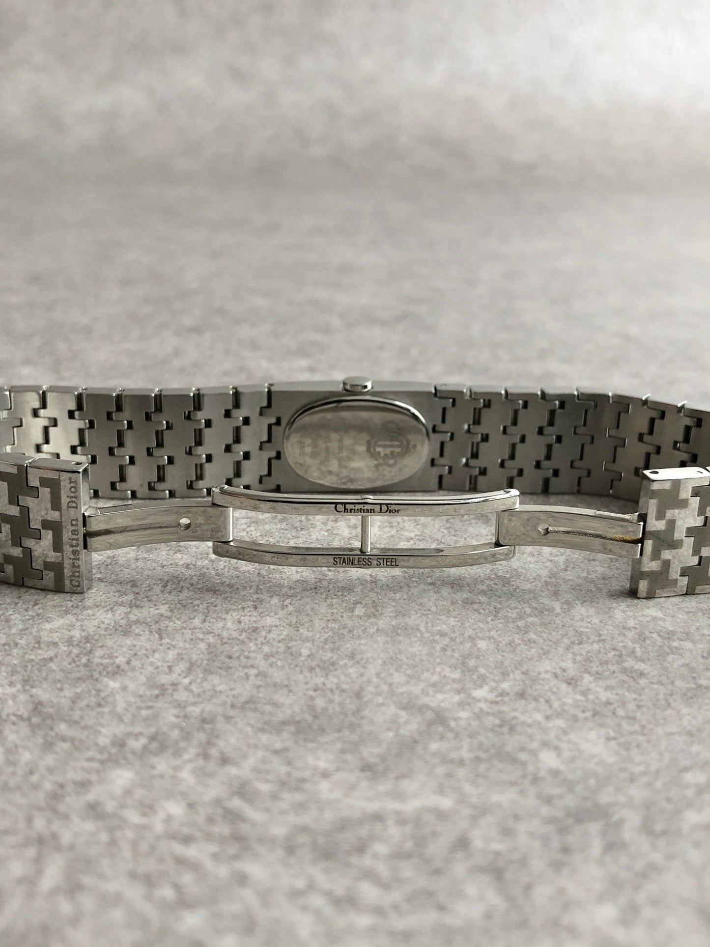 Christian Dior Quartz Watch Silver Vintage f7cub2