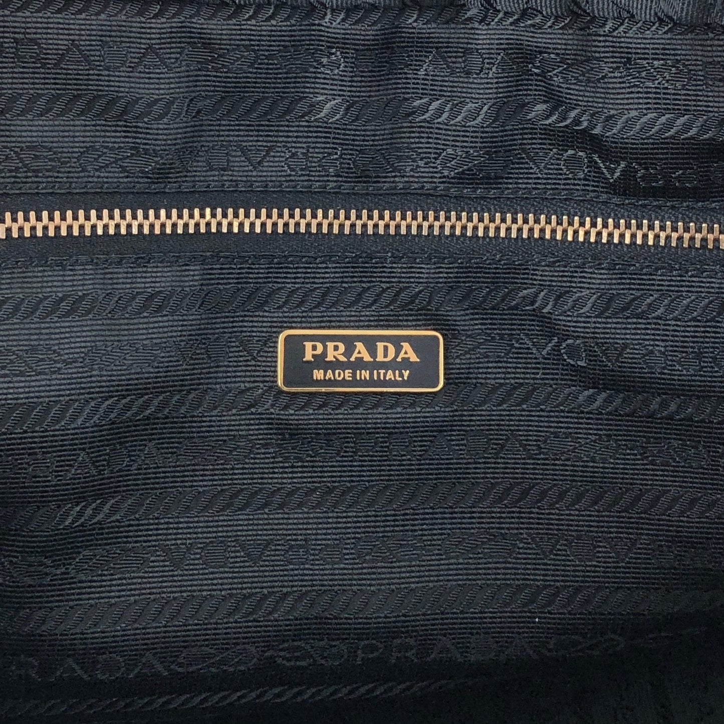 PRADA Tessuto Triangle Logo Small Boston bag Handbag Black BL0088 Vintage yaijvh
