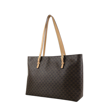 CELINE Macadam Handbag Totebag Brown Vintage 37xgc6