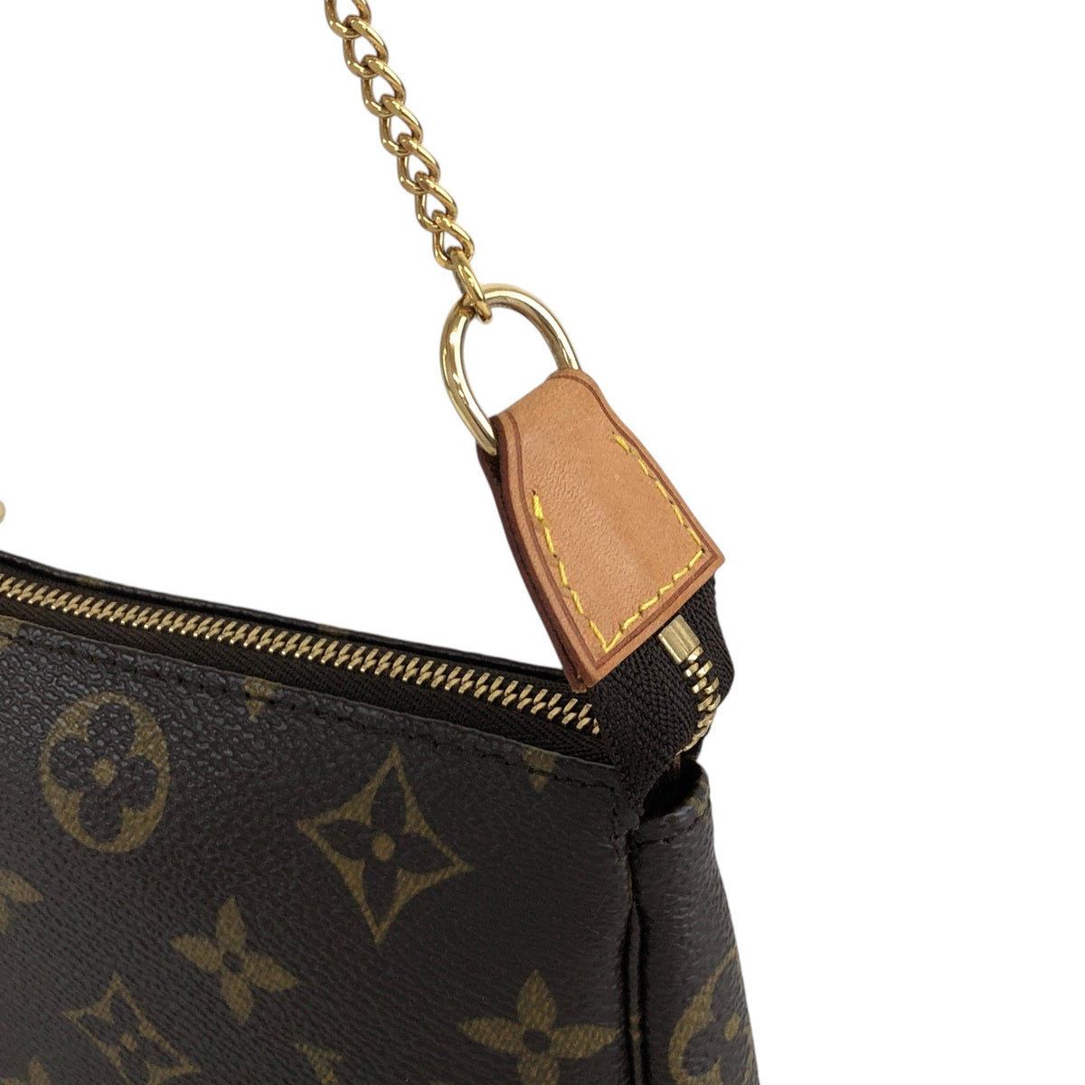 LOUIS VUITTON Monogram Shoulder bag Brown M58009 Vintage 42tzhs