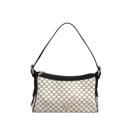 CELINE Macadam Shoulder bag White Vintage s5b6ci