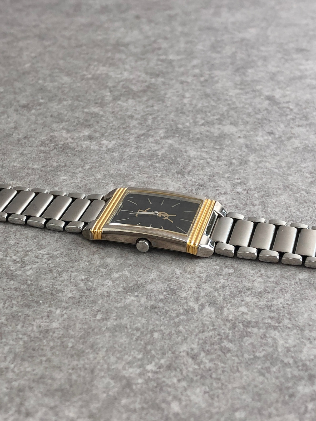 Saint Laurent Yves 4 Watch Quartz Square Logo Silver Yves Saint Laurent YSL Logo Quartz Watch Silver 5421-H04724Y  main image 3