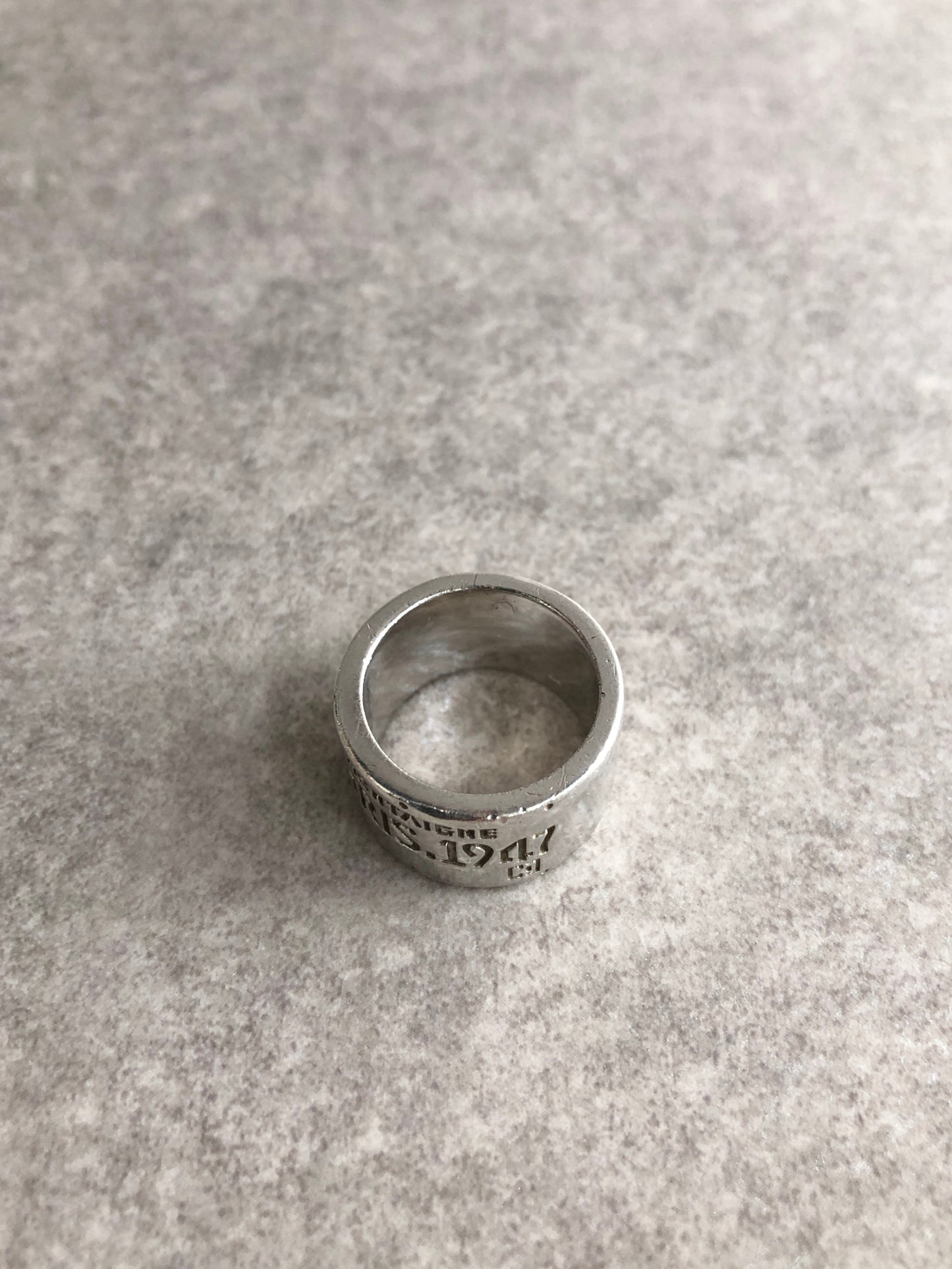 Christian Dior SILVER925 Ring Silver Vintage r4nt3y