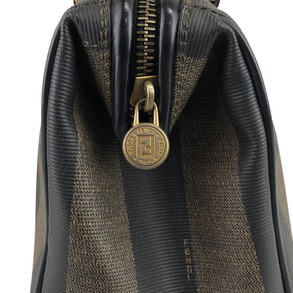FENDI Pecan Two-way Small Boston bag Shoulder bag Brown×Black Vintage gyzceb