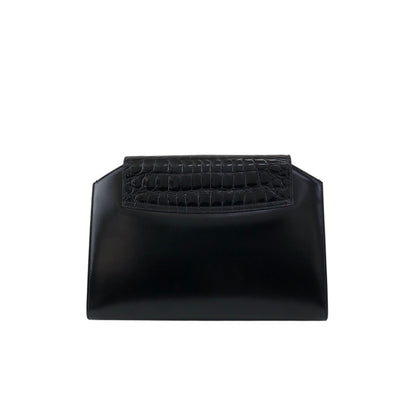 GUCCI Horse Bit Clutch bag Black Vintage x3kdug