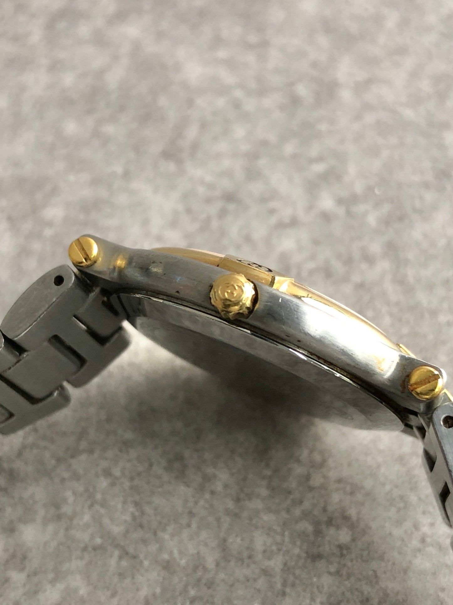 GUCCI Quartz Watch Silver 9000M Vintage z7pii8