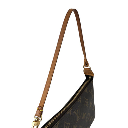 LOUIS VUITTON Monogram Handbag Brown M51980 Vintage vct2e6