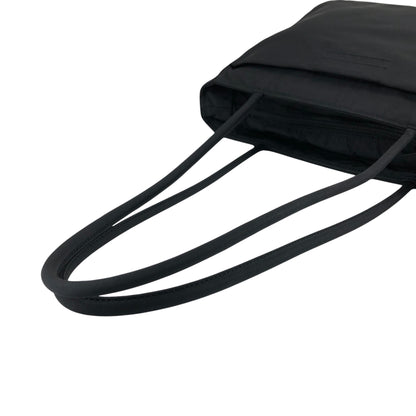 PRADA Tessuto Triangle Logo Totebag Black Vintage bfw3nz